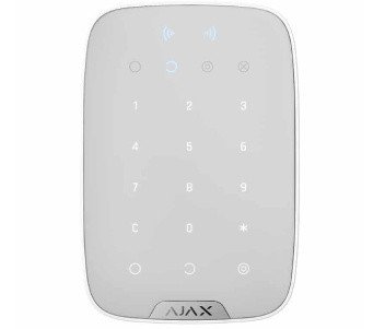 Беспроводная клавиатура Ajax Keypad Plus (Белая) 99-00005103 фото